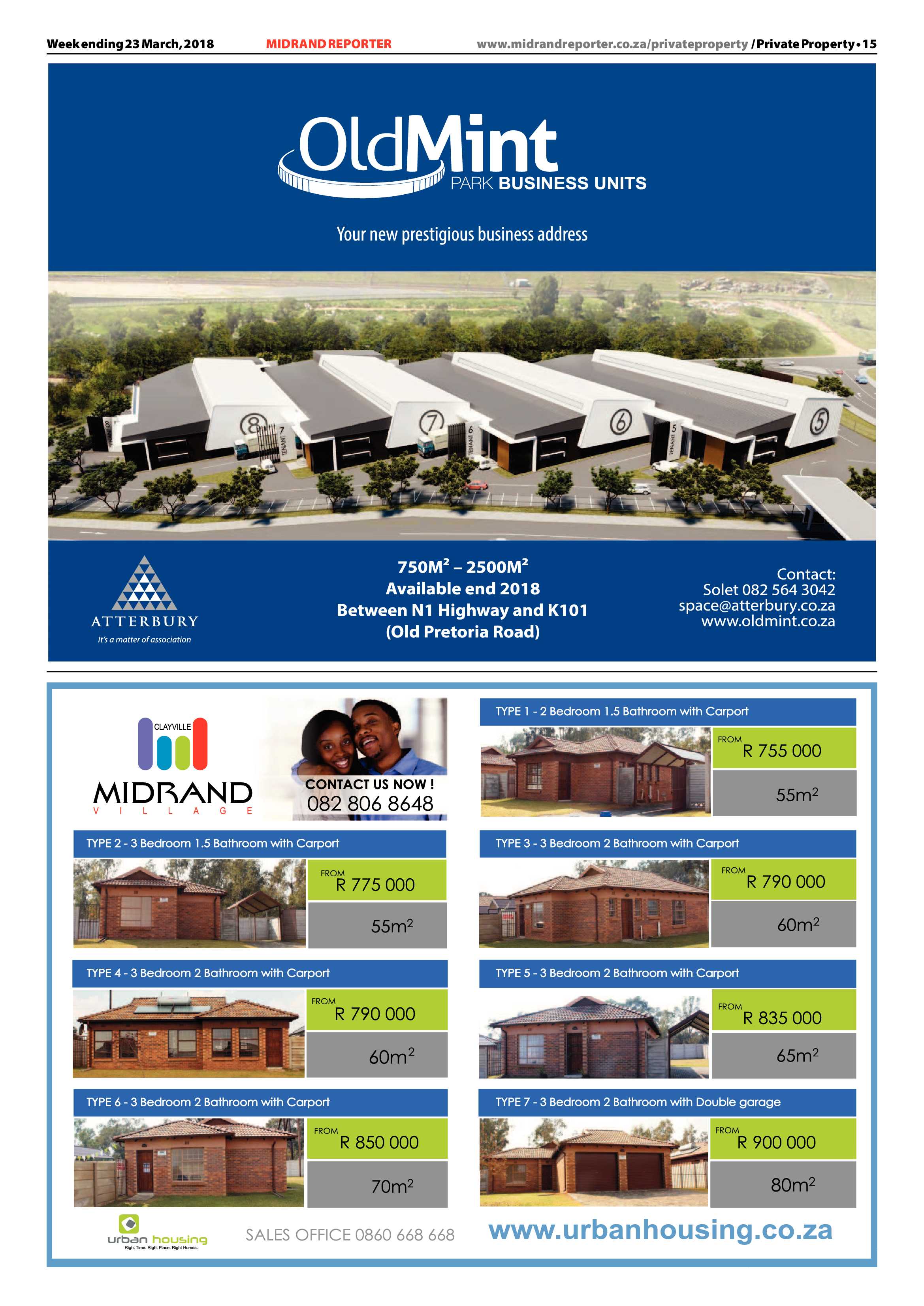 Midrand Reporter 23 March 2018 page 15