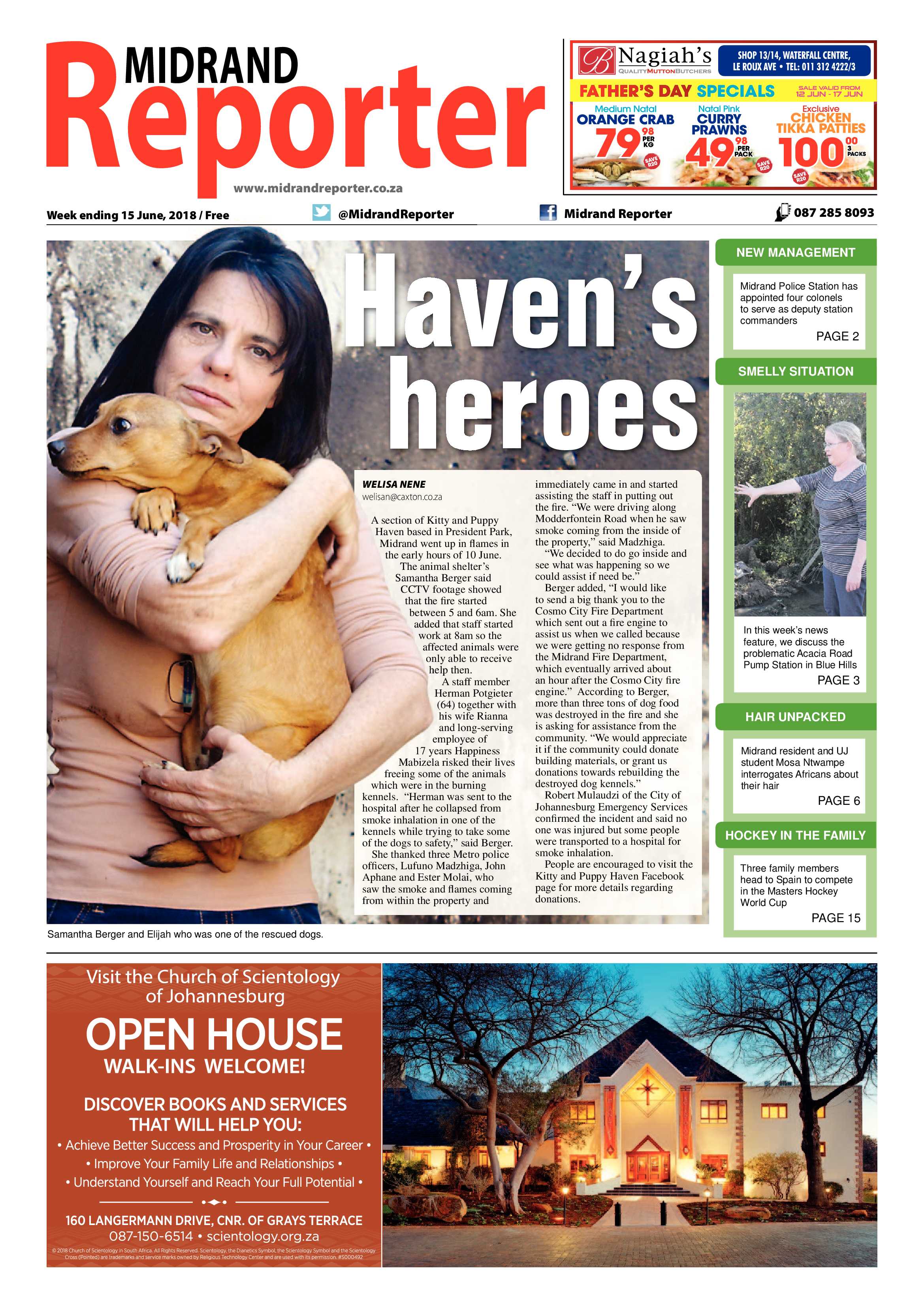 Midrand Reporter 15 June 2018 page 1
