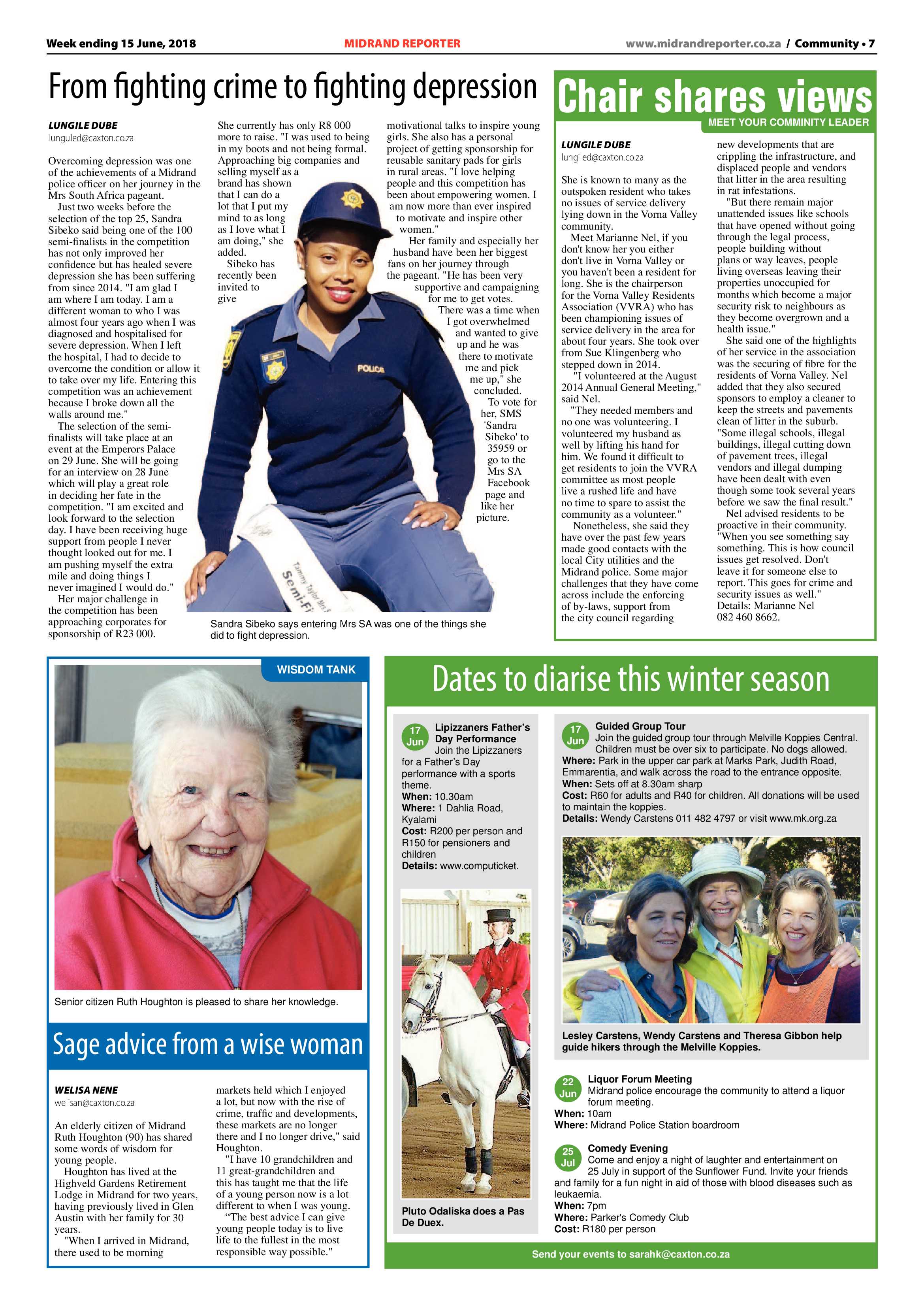 Midrand Reporter 15 June 2018 page 7